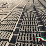 بلوک سیمانی سبک ۱۰*۲۰*۴۰ دو خانه